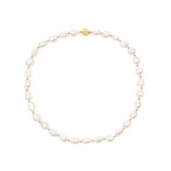 Royal Collection Shop Baroque Pearl And Gold Bead Necklace* Necklaces