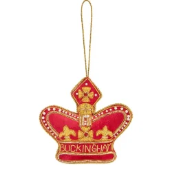 Royal Collection Shop Buckingham Palace Red Crown Decoration* Decorations