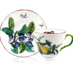 Royal Collection Shop Chelsea Porcelain Coffee Cup & Saucer* Afternoon Tea