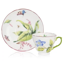 Royal Collection Shop Chelsea Porcelain Teacup & Saucer* Teaware