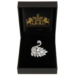 Royal Collection Shop Crystal Swan Brooch* Brooches