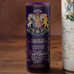 Royal Collection Shop Palace Of Holyroodhouse Miniature Shortbread Tube* Afternoon Tea