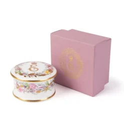 Royal Collection Shop Queen Elizabeth Ii Commemorative Pillbox* Queen Elizabeth Ii Commemorative Range
