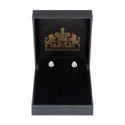 Royal Collection Shop Silver Teardrop Earrings* Earrings